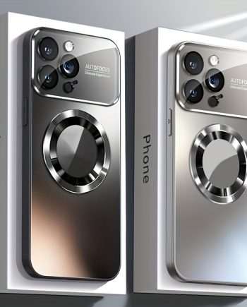 Magsafe Titanium Metallic Color Luxury Matte Case for iPhone