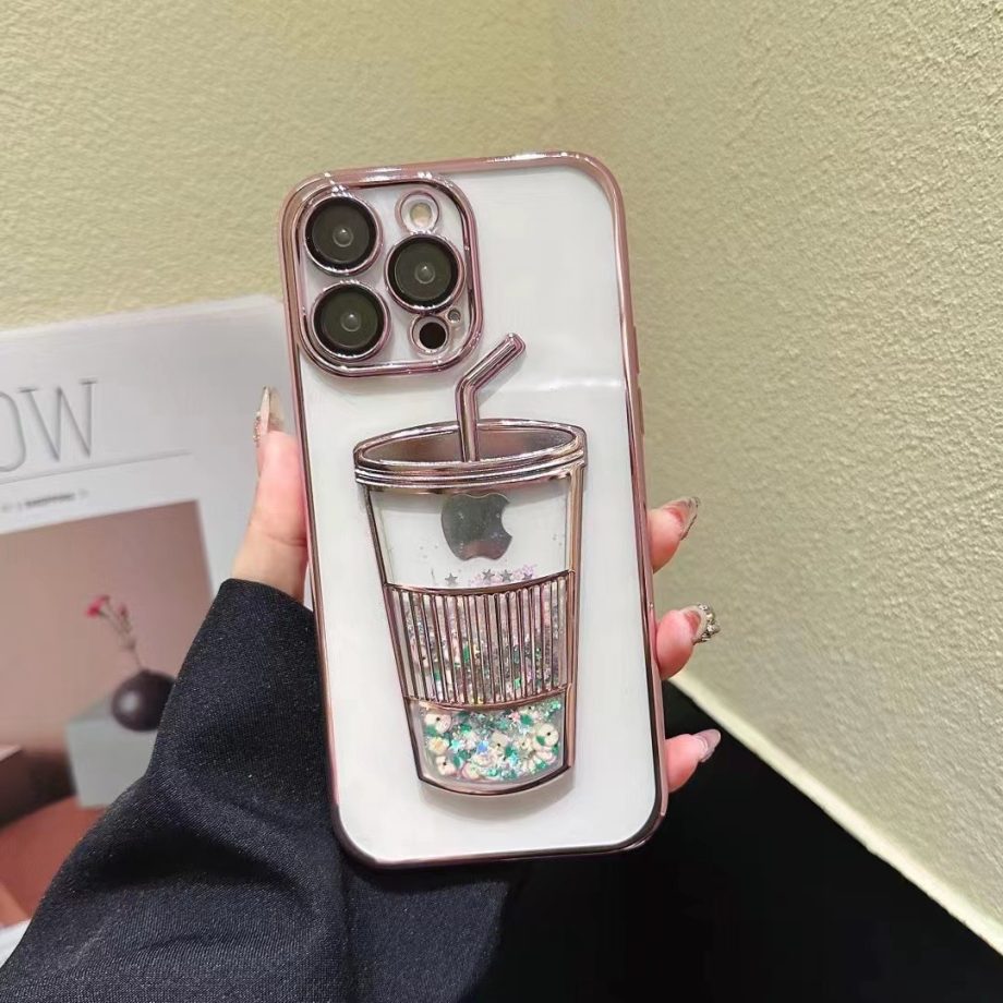 Plating Bling Glitter Fashion Cute Case for iPhone