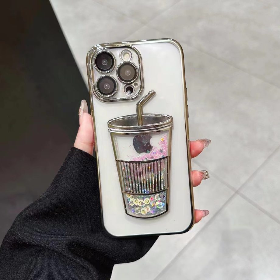 Plating Bling Glitter Fashion Cute Case for iPhone
