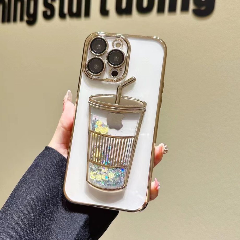 Plating Bling Glitter Fashion Cute Case for iPhone