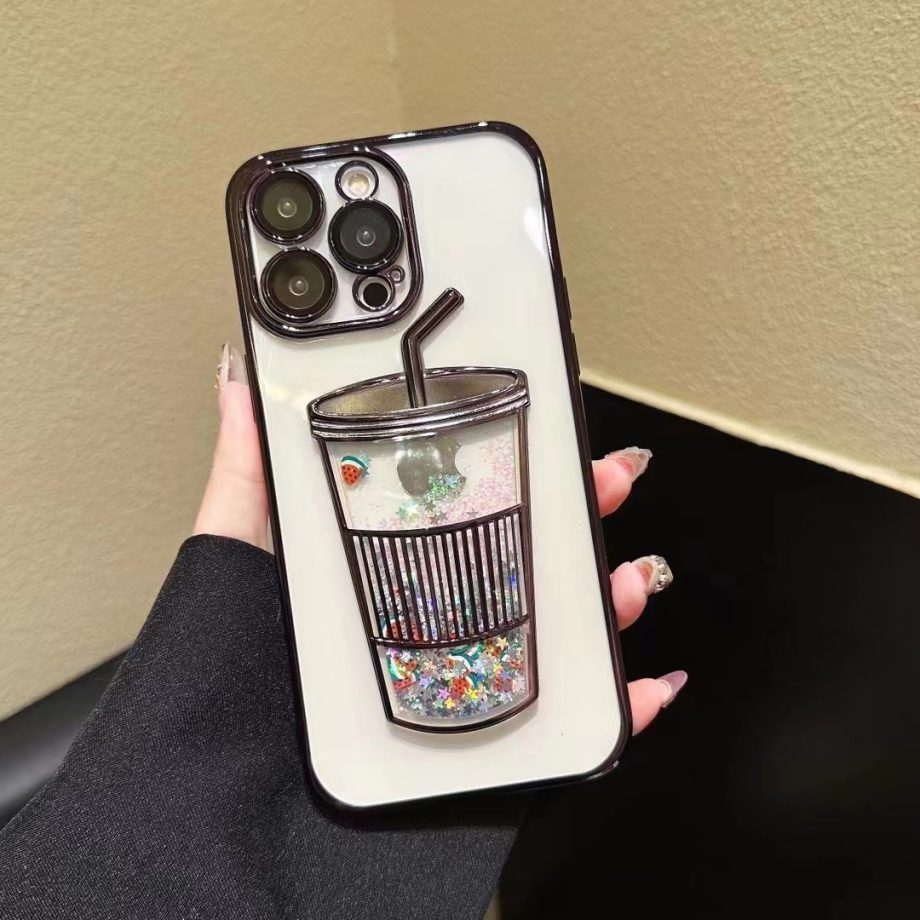 Plating Bling Glitter Fashion Cute Case for iPhone