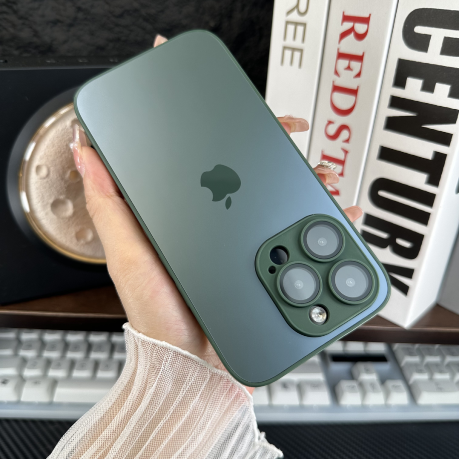 Luxury AG Glass ✅Camera Lens Protection Case for iPhone✅MagSafe