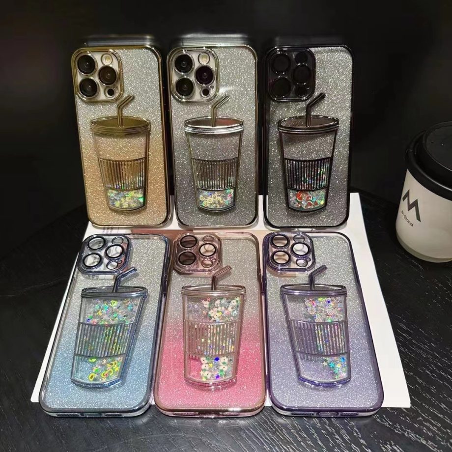 Plating Bling Glitter Fashion Cute Case for iPhone