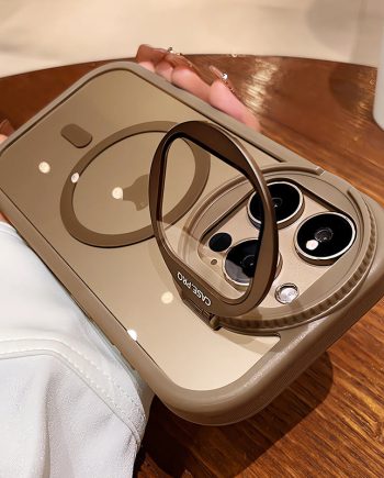 Camera Protection Stand Holder Case For iPhone