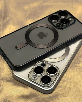 Matte Plating Clear Soft Case for iPhone