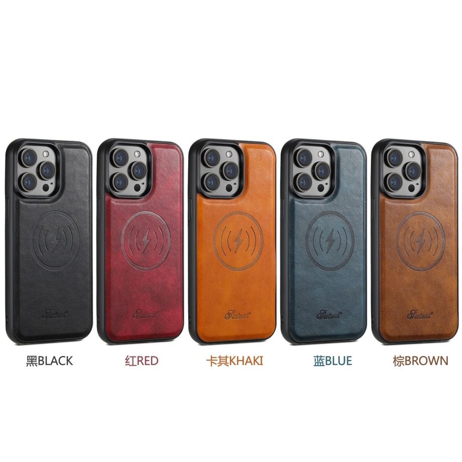 2 in 1 Detachable Magnetic Wallet Case For iPhone