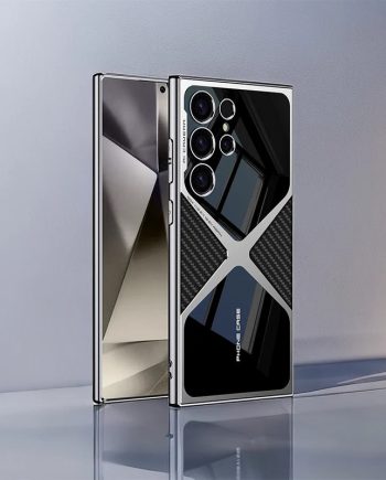 Electroplated Leather Case For Samsung
