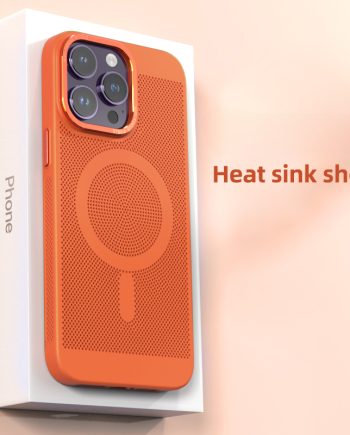 Breathable Mesh Magnetic Hard Case For iPhone