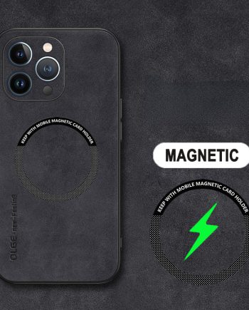 Shockproof Soft PU Leather Case For iPhone