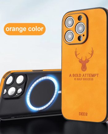 Lens Protection Magnetic Soft Case For iPhone