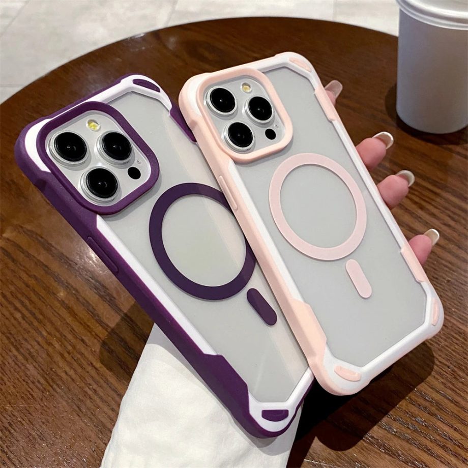 Shockproof Transparent Case for iPhone