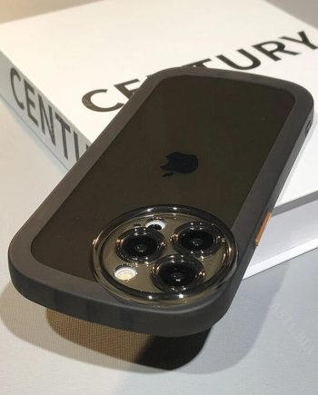 Circle Camera Protection Clear Case For iPhone