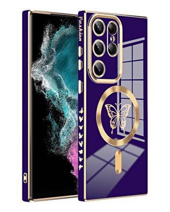 Plating Butterfly Soft Case for Samsung