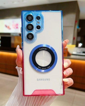 Gradient Clear Acrylic Case For Samsung Galaxy