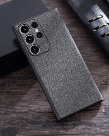 Woven Textile Cloth Case for Samsung Galaxy