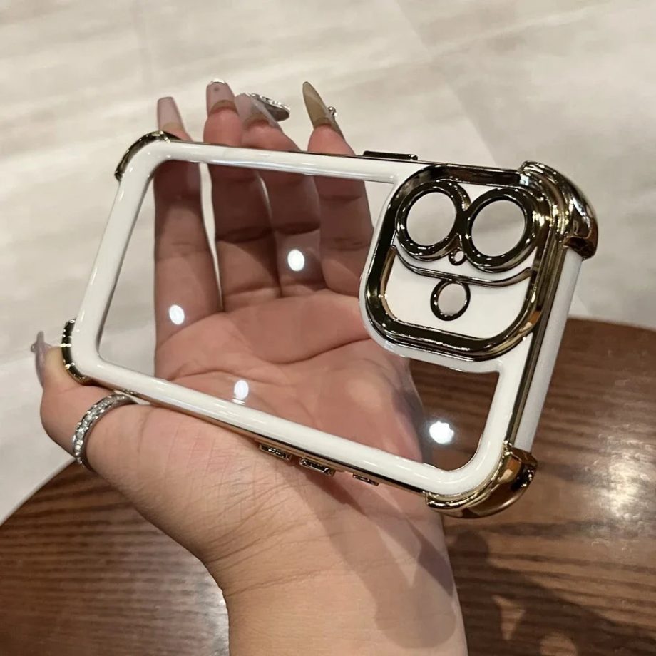 Plating Airbag Shockproof Case for iPhone