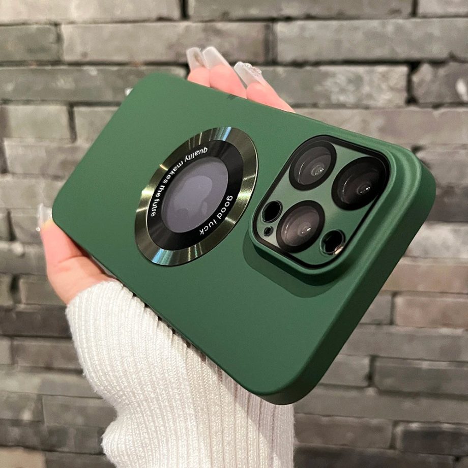 Lens Protection Hard PC Case for iPhone