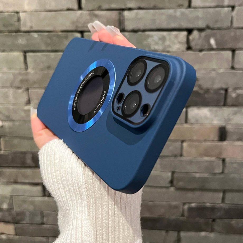 Lens Protection Hard PC Case for iPhone