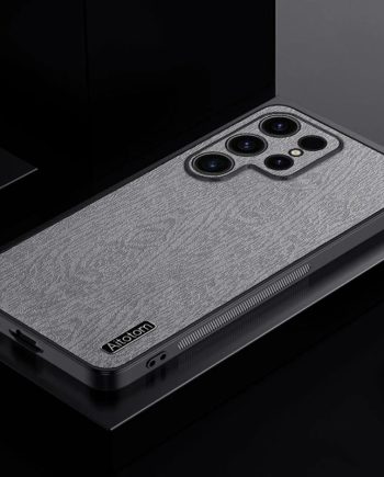 Retro Bark Texture Soft Case For Samsung Galaxy