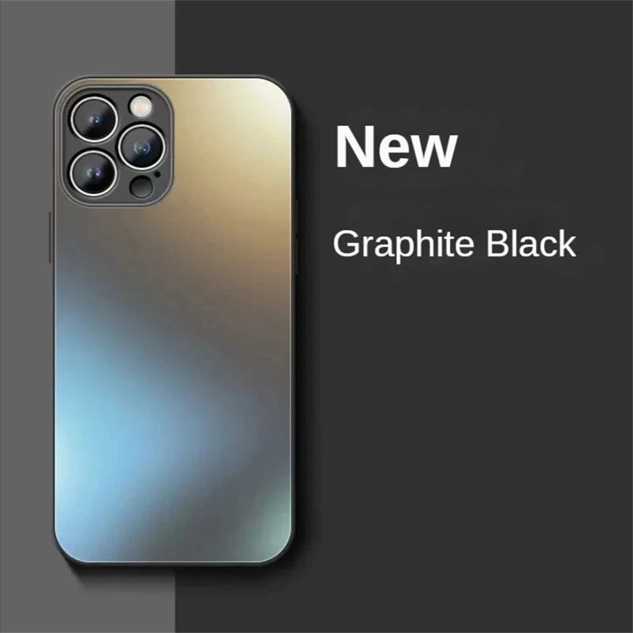 Lens Protection Matte Hard Case For iPhone