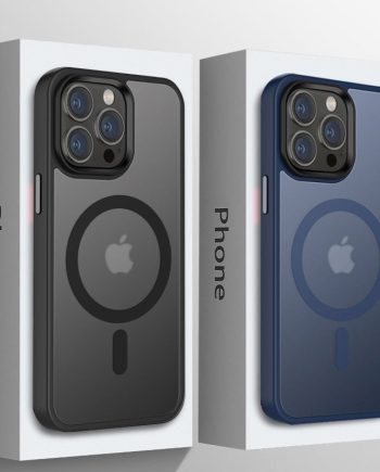 Matte Translucent Magnetic Case For iPhone