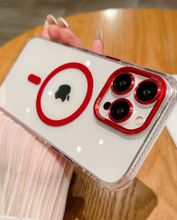 Lens Protection Transparent Case for iPhone