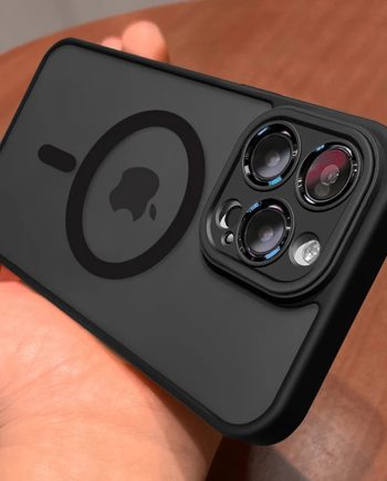 Matte Translucent Shockproof Case For iPhone