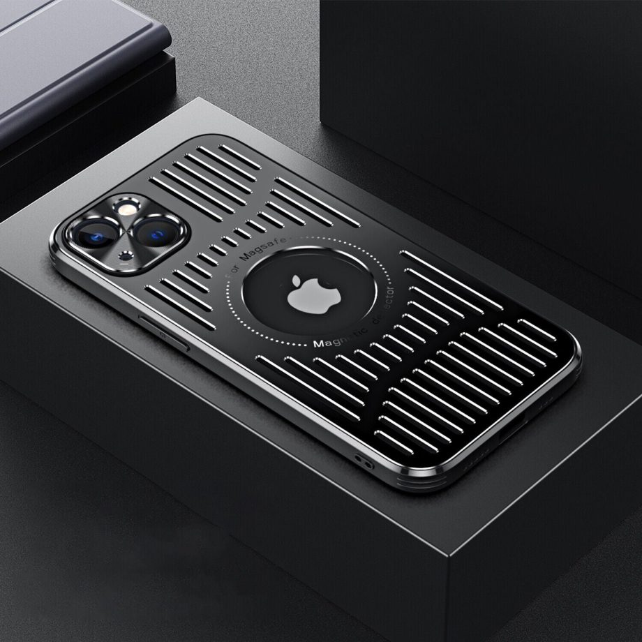 Metal Heat Dissipation Breathable Case for iPhone
