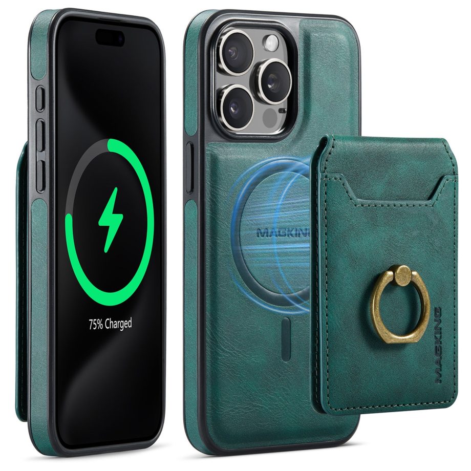 Detachable Magnetic Wallet Case for iPhone