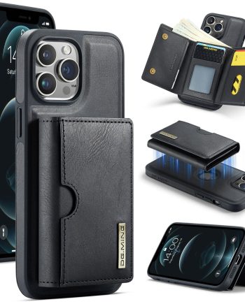 2 in 1 Detachable Magnetic Wallet Case for iPhone