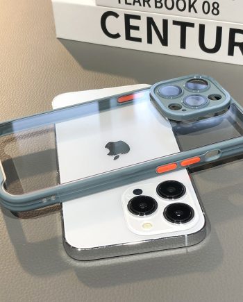 Lens Protection Transparent Case for iPhone