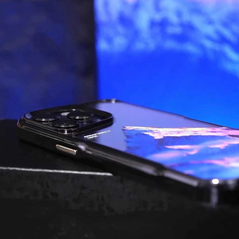 Plating Soft Border Acrylic Case For iPhone