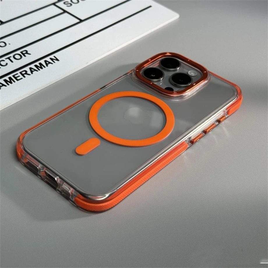 Hybrid Armor Transparent Case For iPhone
