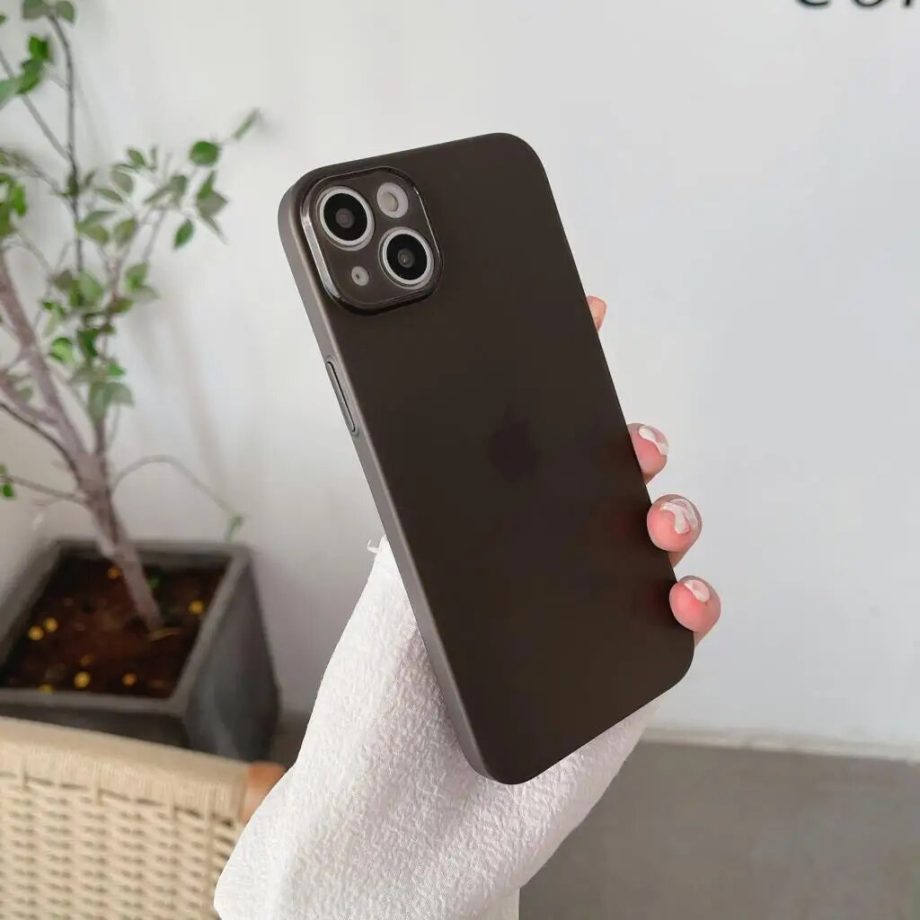 Ultra Thin Soft Clear Matte Case For iPhone
