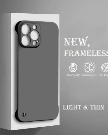 Solid Color Matte Frameless Case For iPhone