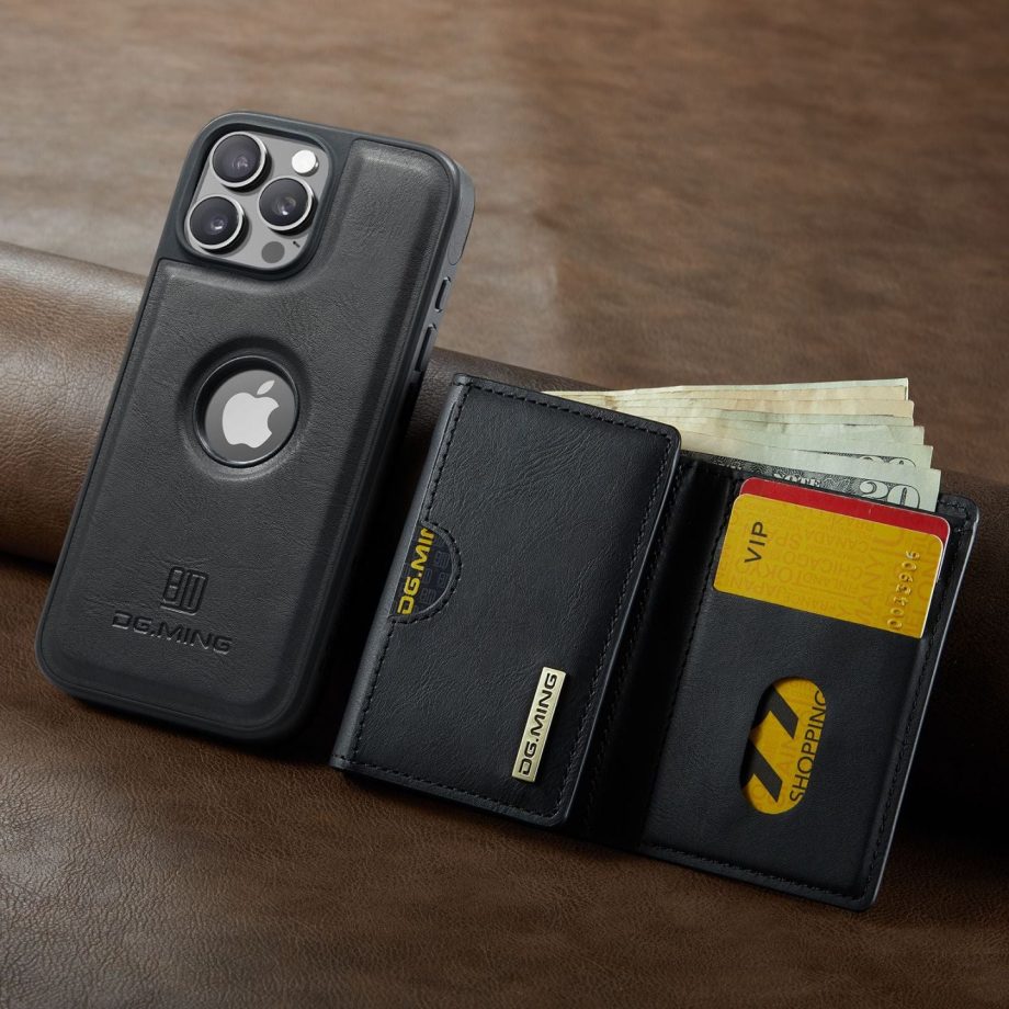 2 in 1 Detachable Magnetic Wallet Case for iPhone