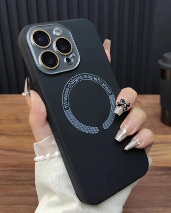 Liquid Silicone Magnetic Ring Case for iPhone