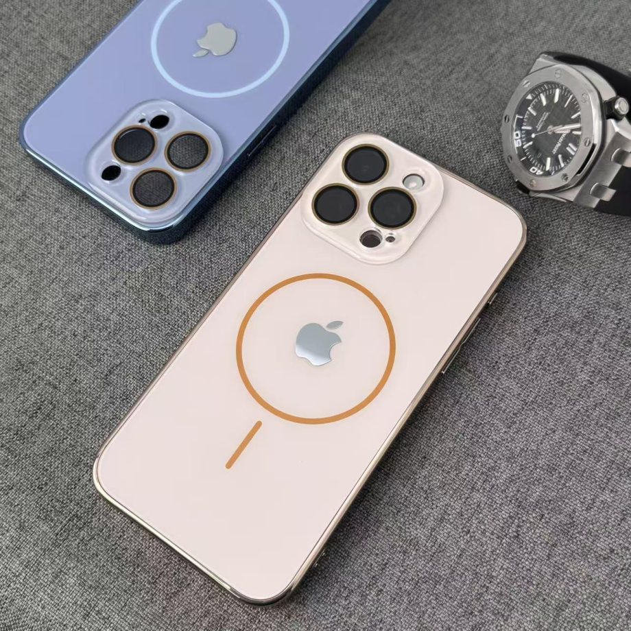 Luxury Frosted Glass iPhone Case ✅Camera Lens Protection✅MagSafe