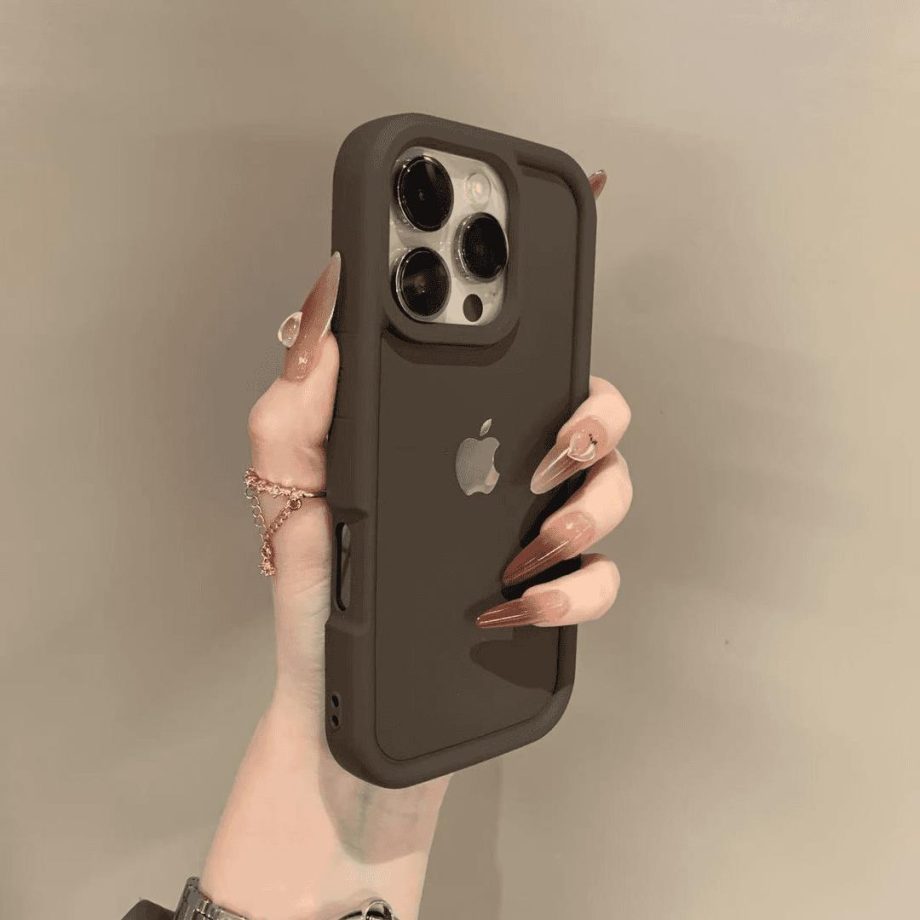 New Solid Color Soft Silicone Case for iPhone