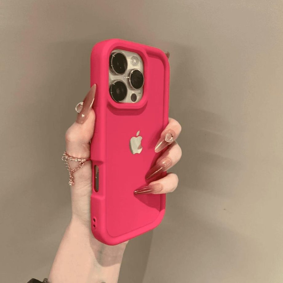 New Solid Color Soft Silicone Case for iPhone