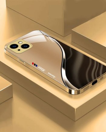 Premium Naked Feel Anti-Shock Scratch-Resistant Tempered Glass Case for iPhone