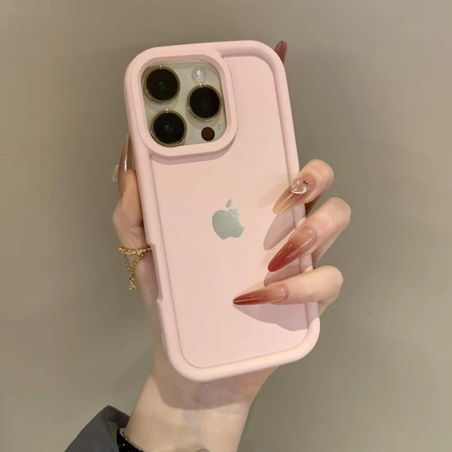 New Solid Color Soft Silicone Case for iPhone