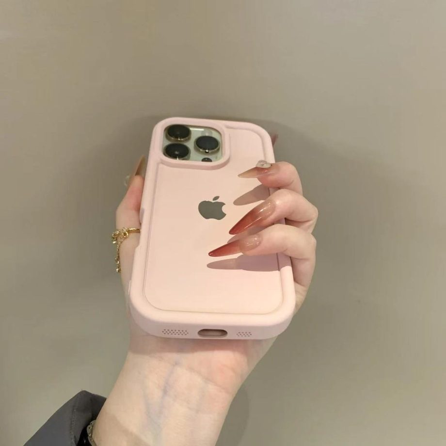 New Solid Color Soft Silicone Case for iPhone