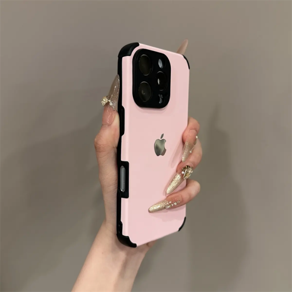 Four corner anti drop simple case for iPhone