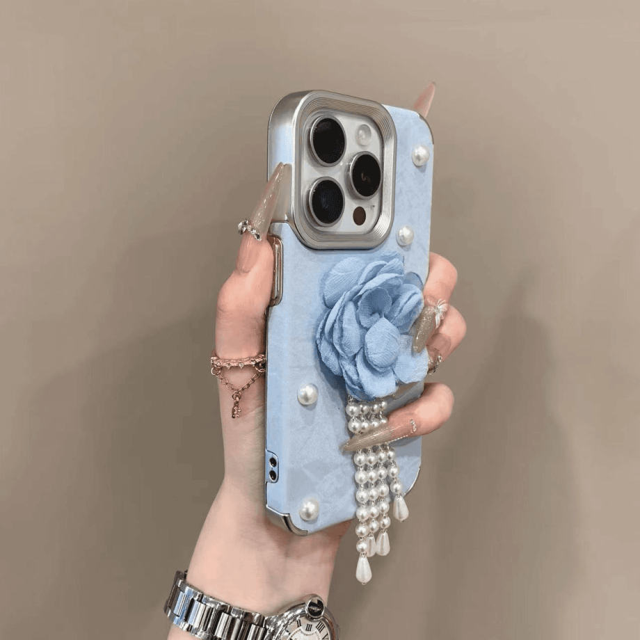 Sweet tassel pearl case for iPhone