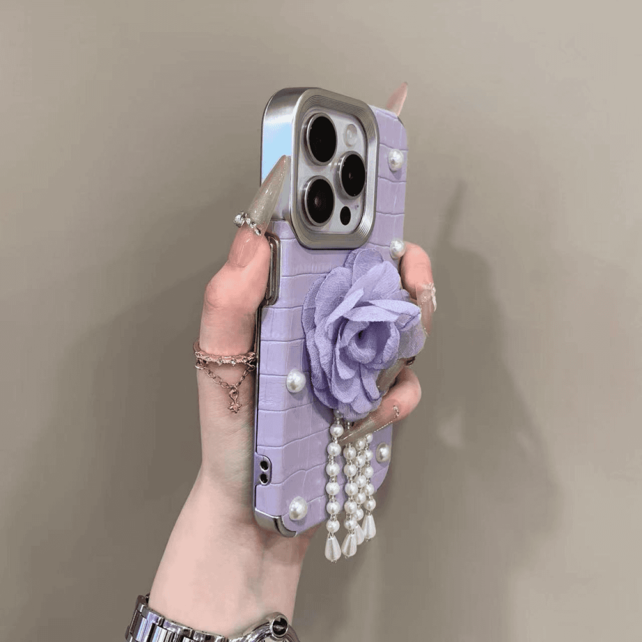 Sweet tassel pearl case for iPhone