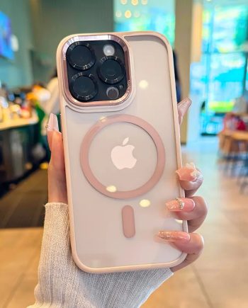 Advanced transparent magnetic case for iPhone
