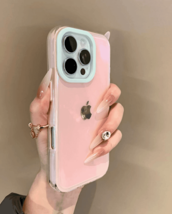 Candy colored lens anti drop case for iPhone