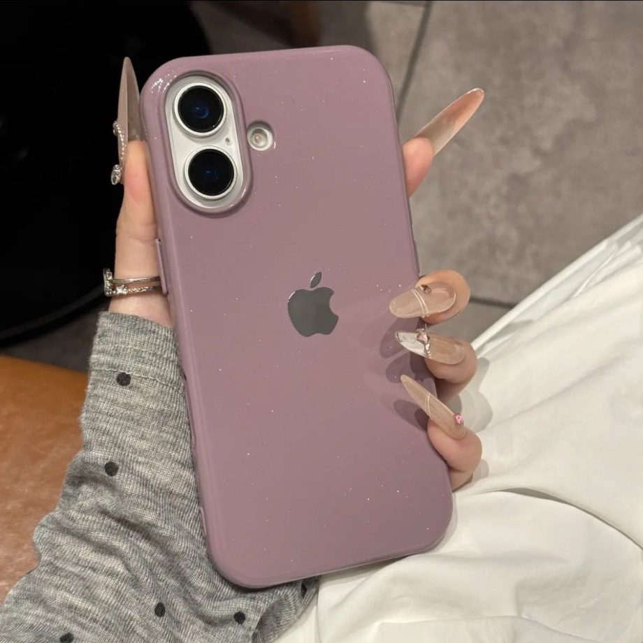 Newly arrived shiny pink case for iPhone