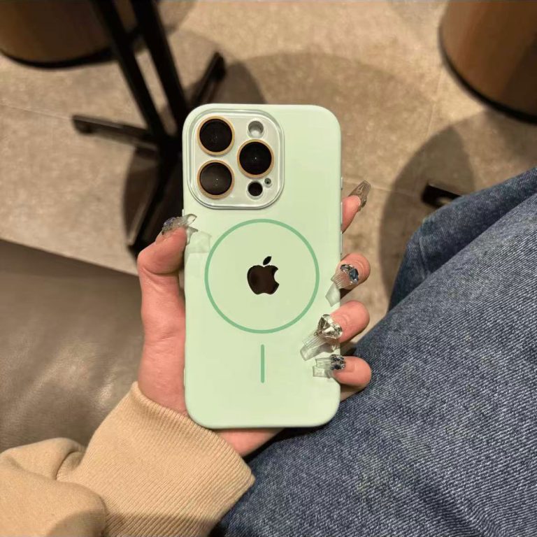 Advanced silicone crystal head lens protection case for iPhone